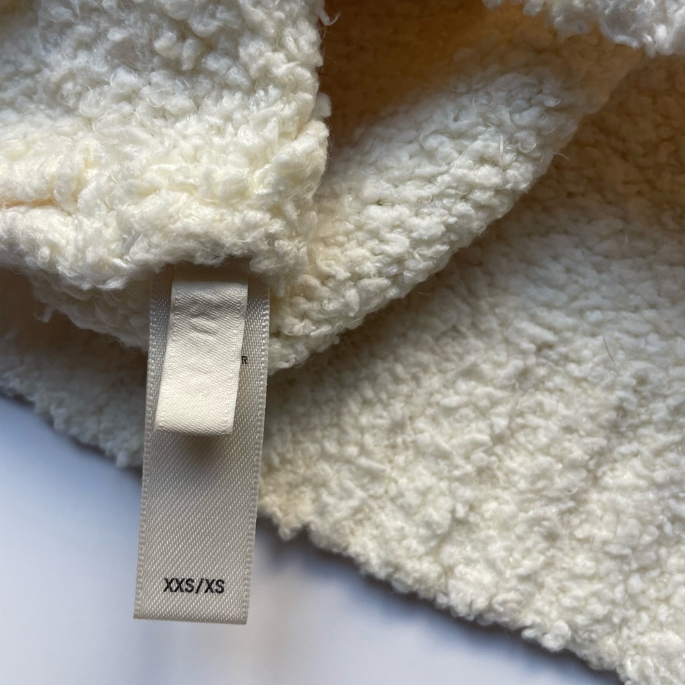 Skims Cozy Knit Tank Cream Textured Tank Top - Picture 6 of 6